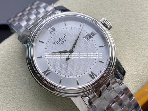 正品保真（男装）
天梭，T097港湾系列情侣对表，简洁百搭商务表，原装瑞士ETA石英机芯，全部原装配件组装，男~40mm女～28mm表径。一表一号，三码一表，全新全套出。 商品图3