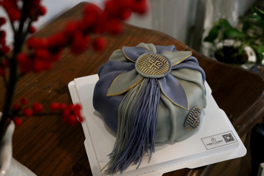 母亲长辈节日生日贺寿福袋款奶油蛋糕 商品图0