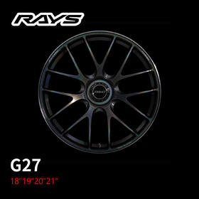 RAYS VOLK系列 G27轮圈 18/19/20/21寸 5*112/114.3/120