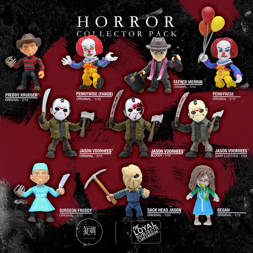 TLS Loyal subjects HORROR 恐怖系列 明盲盒 商品图0