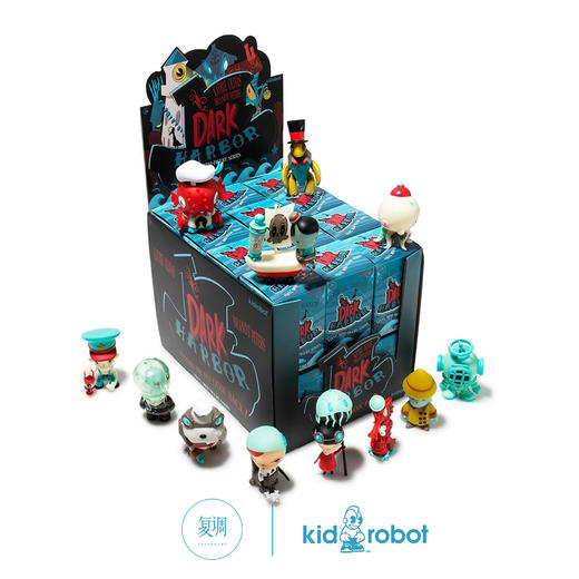 Kidrobot Dark Harbor 盲盒 商品图0