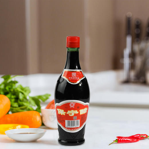 保宁醋一级430ml/瓶  家用食用陈醋饺子醋手工凉拌小瓶 商品图2