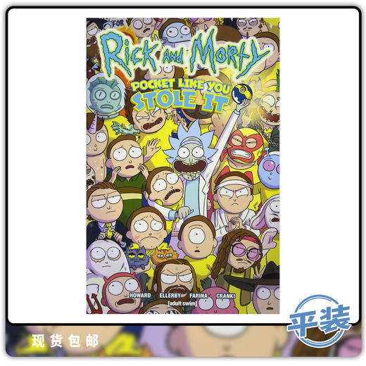 合集 瑞克和莫蒂 Rick and morty Pocket Like You Stole It 英文原版 商品图0