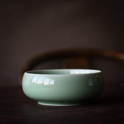 龙泉青瓷仿古笔洗，陶瓷毛笔水盂文房四宝 商品图14