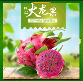 社区团购红心火龙果2个（每个约0.8—1.0斤）