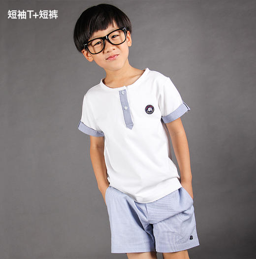 明园村幼儿园【男生】校服套装（5件） 商品图1