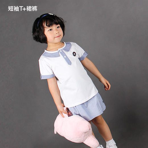 明园村幼儿园【女生】校服套装（5件） 商品图1