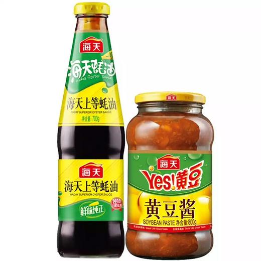 海天上等蚝油700g＋黄豆酱800g促销装 商品图3