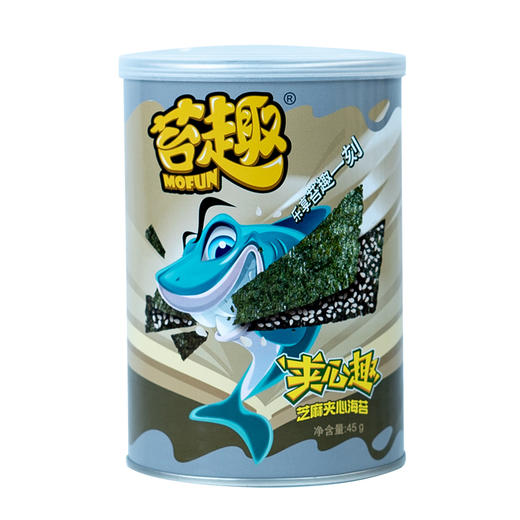 苔趣 夹心海苔（芝麻+南瓜子）2罐装 90g 商品图2