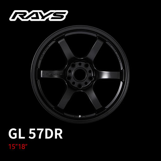 RAYS Gram Lights系列 57DR轮圈 15/18寸 4*100 5*100/114.3 商品图0