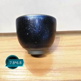 唐春和 蓝丝孔雀盏 啤酒杯 送礼盒及收藏证书