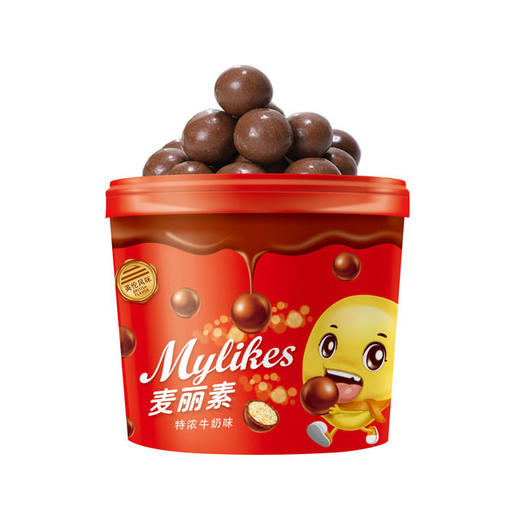 【童年之乐】可可脂麦丽素 8090怀旧零食 巧克力豆 包邮 大包装：520g  小包装:100g 商品图4