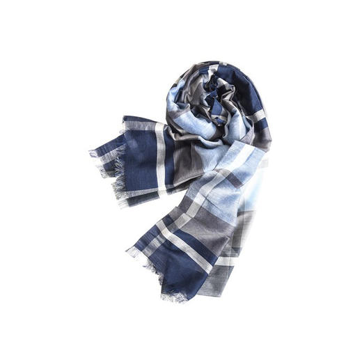 网易严选 80%羊毛20%桑蚕丝混纺男女款围巾四季可用Burberry代工厂 商品图7