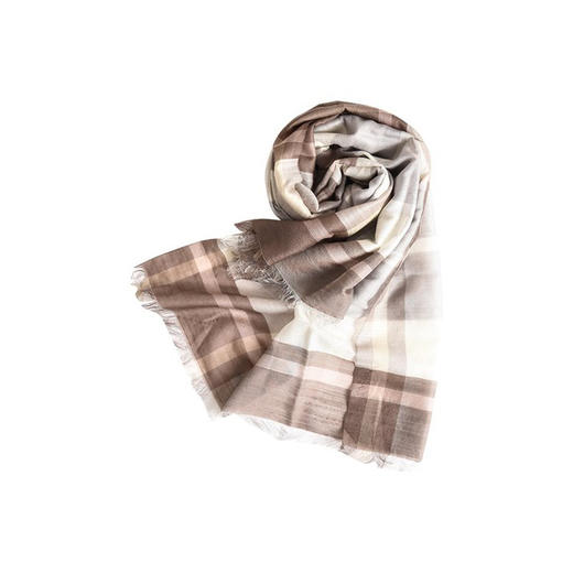 网易严选 80%羊毛20%桑蚕丝混纺男女款围巾四季可用Burberry代工厂 商品图9