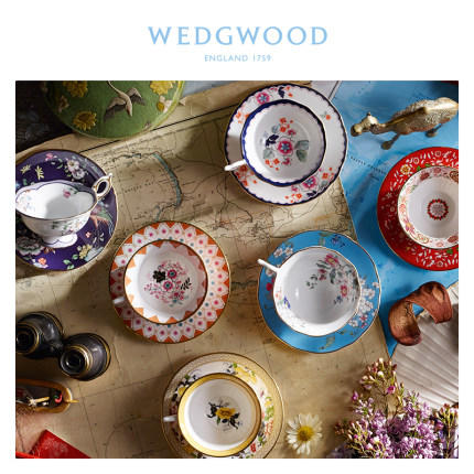 WEDGWOOD 漫游美境系列杯碟组骨瓷咖啡杯欧式小奢华咖啡杯碟套装 商品图1