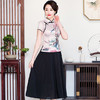 LYR-2095新款中式复古唐装上衣两件套 商品缩略图3