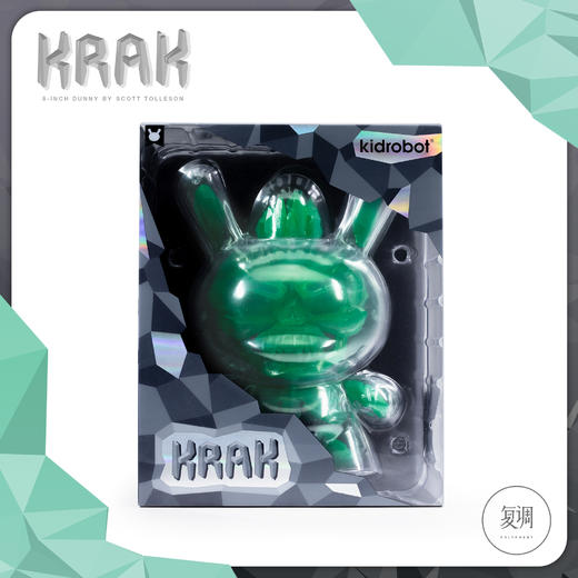 Kidrobot Krak Dunny 透明 复调限定版 Scott Tolleson 商品图7
