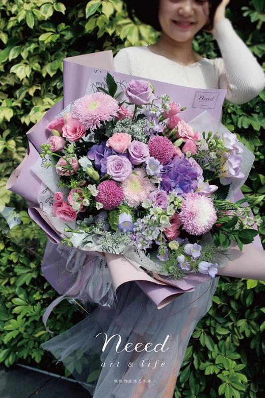 名画系列鲜花花束| 《睡莲》 商品图0