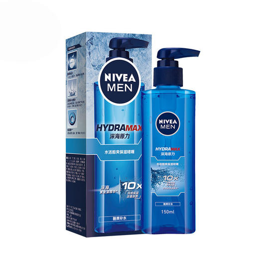 妮维雅男士水活酷爽保湿啫喱150ml 商品图1