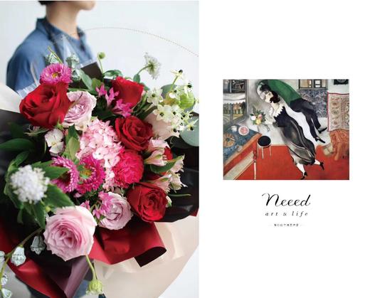 名画系列鲜花花束|《生日》 商品图1