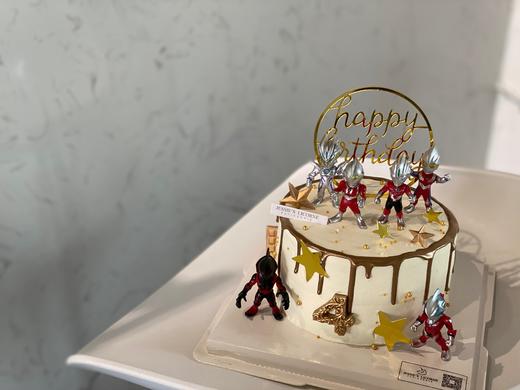 奥特曼男宝玩偶生日蛋糕 商品图0