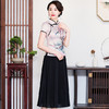 LYR-2095新款中式复古唐装上衣两件套 商品缩略图1