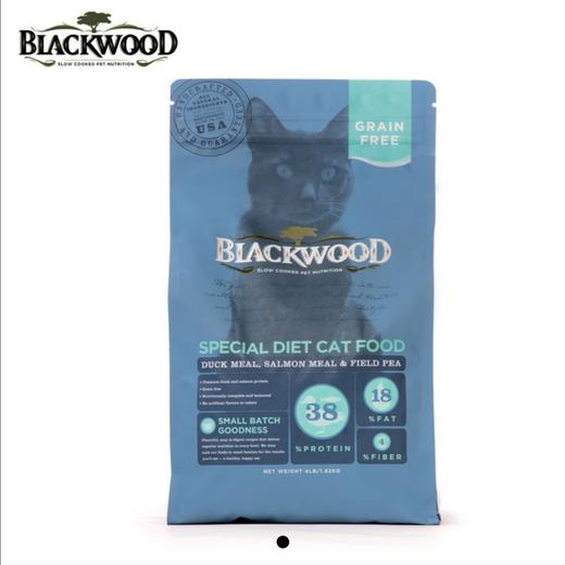 BLACKWOOD柏萊富 低敏无谷鸭肉鲑鱼全猫粮13.2磅/6kg 商品图0