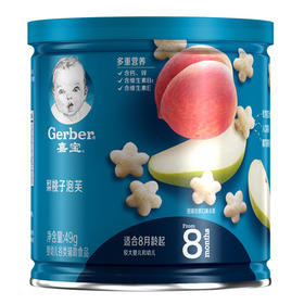 嘉宝梨桃子泡芙49g