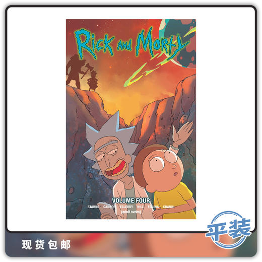 合集 瑞克和莫蒂 Vol 4 Rick and Morty 英文原版 商品图0