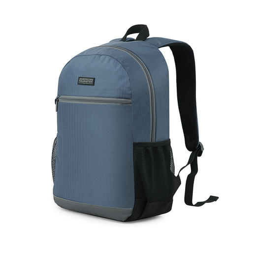 667 41040 格纹双肩包 蓝色 商品图3