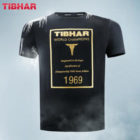TIBHAR挺拔1969乒乓球服男女款运动服乒乓球比赛服短袖T恤