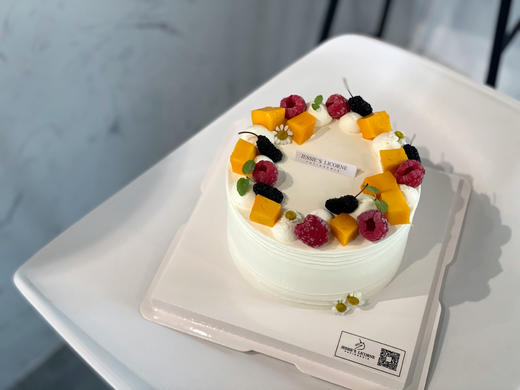 简约水果奶油蛋糕 商品图0