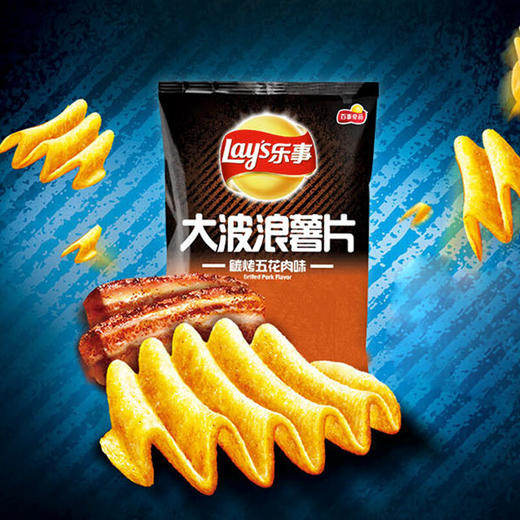 乐事大波浪薯片碳烤五花肉70g/包 商品图1