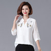 MQ-3164-0177夏装新款洋气中老年春装小衫YY 商品缩略图1