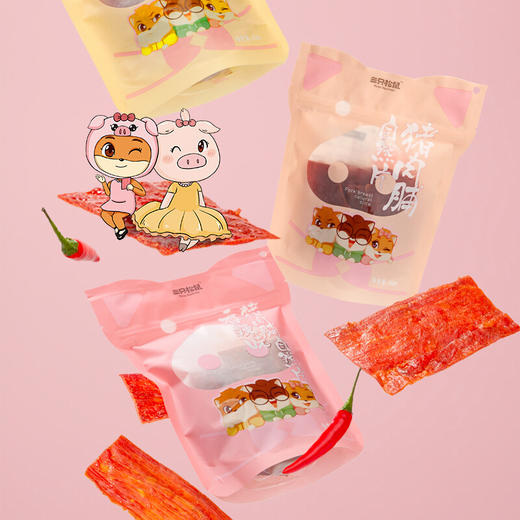 三只松鼠猪肉脯自然片150g/包 商品图3