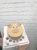 简约可爱半翻糖小猪榛果奶油蛋糕 商品缩略图0