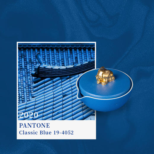 【宫里茶具】富贵吉象 茶具礼盒 经典蓝 商品图3