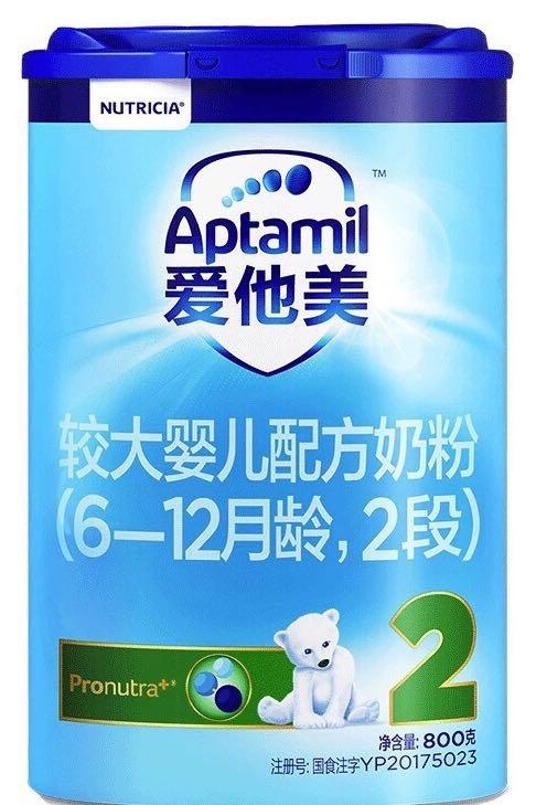 爱他美2段800g：整箱1140元/听 商品图0