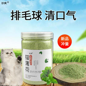 猫薄荷粉罐装 260ml猫零食逗猫去毛球猫草排毛球（一件代发，省内包邮）