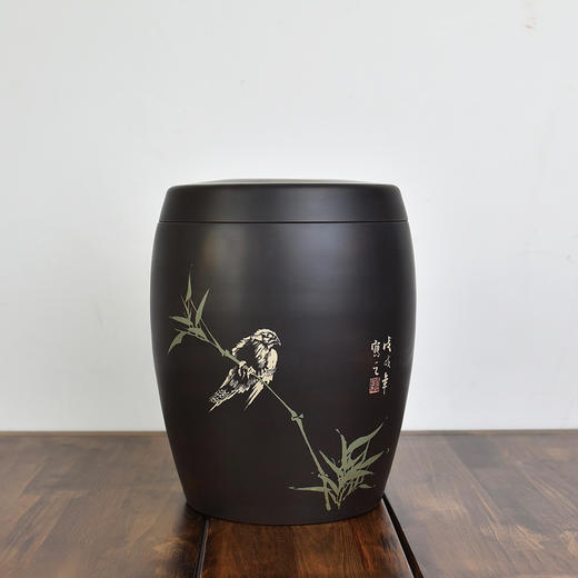 陶茶居精品14片腰鼓茶罐 商品图0