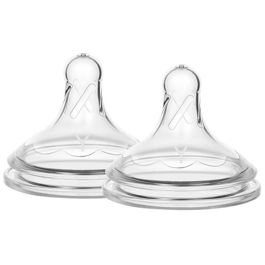 布朗博士爱宝选Y型孔宽口硅胶奶嘴9+（2个装） 商品图1