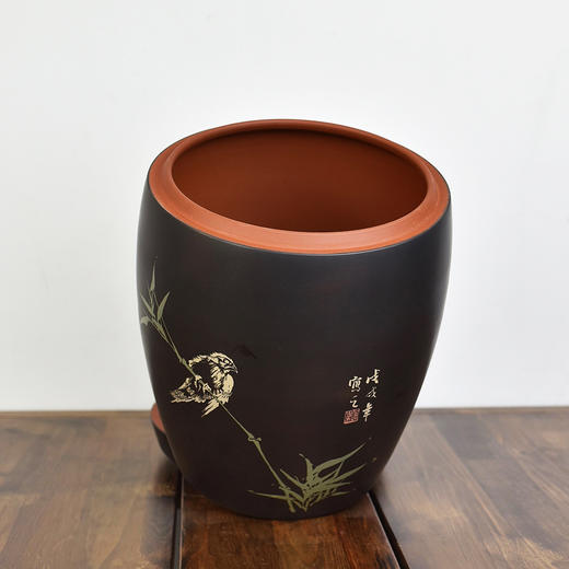 陶茶居精品14片腰鼓茶罐 商品图5