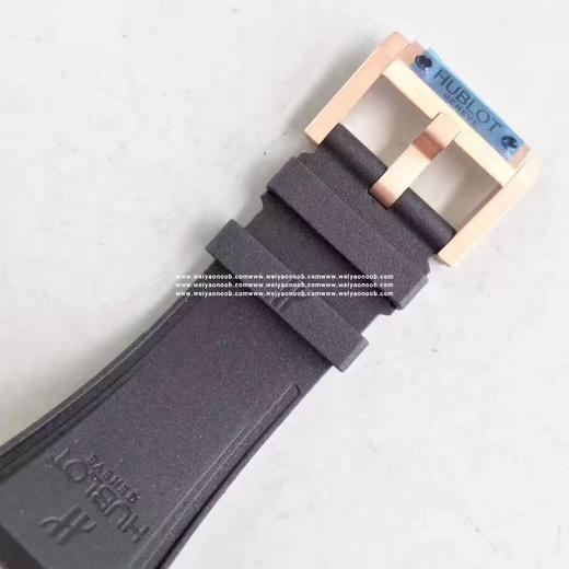 V6恒bao（宇舶）731.OX.1170.RX，系列：王者至尊4000米，48毫米,男士，密底，精钢镀18k黄金，HUB1401全自动机械机芯，蓝宝石水晶玻璃，橡胶表带，防水600米。 商品图9