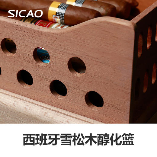 Sicao/新朝 SC500智能专业加湿保湿柜迷你恒温恒湿雪茄柜家用小型 商品图3