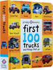 Mia老师推荐 First 100 Trucks 交通工具启蒙认知100词系列 英文原版绘本纸板书 儿童汽车卡车种类启蒙 宝宝图片认知图画故事书 商品缩略图0