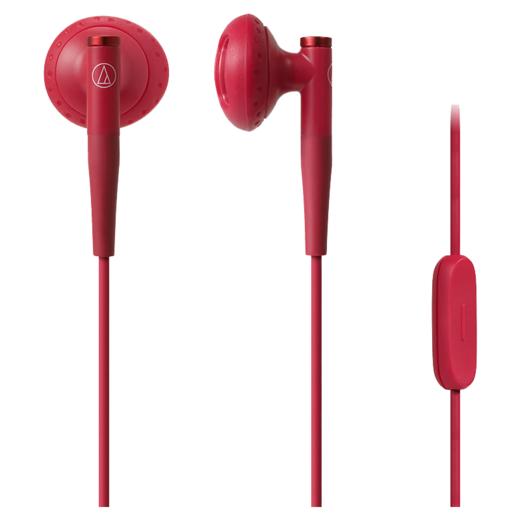 Audio Technica/铁三角 ATH-C200IS平头塞半入耳式手机耳机线控通用音乐通话耳麦 商品图0