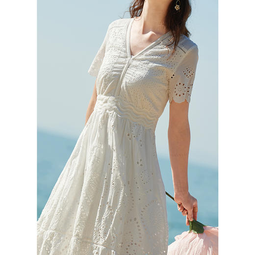 欧芮儿年夏装新款短袖连衣裙 商品图3
