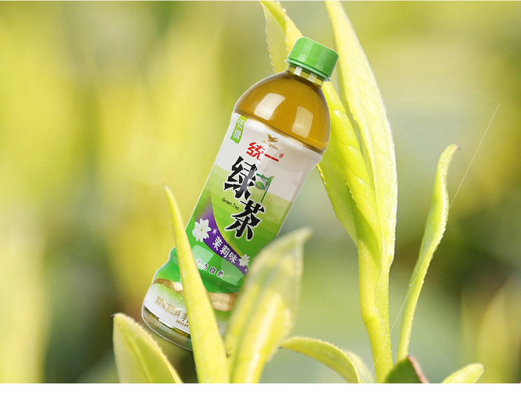 统一绿茶茉莉花味500ml