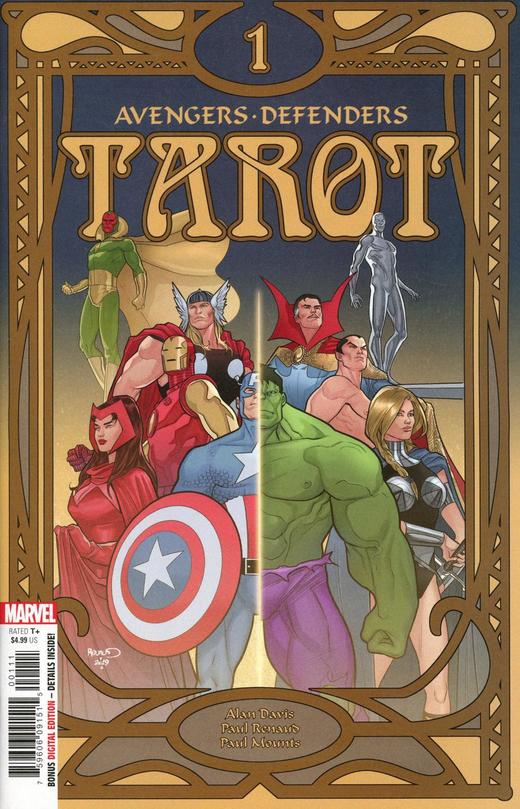 复仇者联盟/捍卫者联盟 塔罗牌 Tarot 斜线 Avengers Defenders Tarot（2020）普封 商品图1