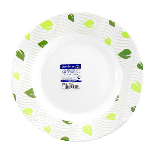 乐美雅绿叶之春12件套餐具（小餐碗4+汤盘2+晚餐2+勺4） 商品图1